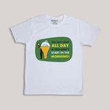 St. Patrick's Day. You can't drink all day if you don't start in the morning. Funny T-Shirt.